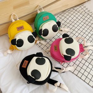 Kids Round Panda Color Backpack