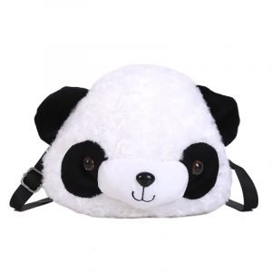 Panda Plush Cross-Body Bag
