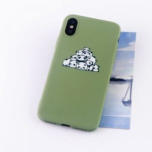 Crawling Panda Pyramid Phone Case