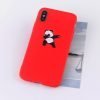 Dancing Panda Silicone iPhone Case