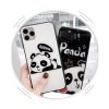 Black-and-White Panda Cartoon Drawings Phone Case