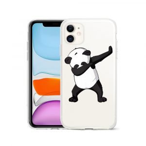Panda Cartoons Soft iPhone Case
