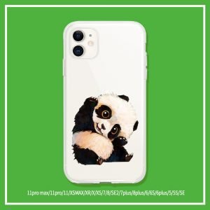 Panda Cartoon Painting Phone Case