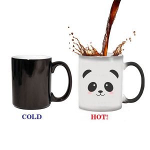Panda Face Classis Cylinder Color Changing Mug