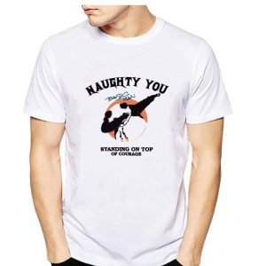 Mens NAUGHTY YOU Panda Tee