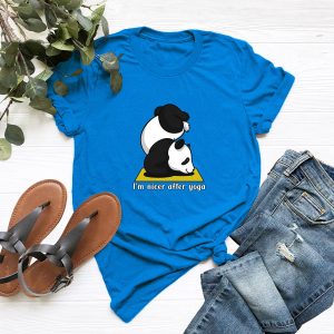 Womens Yoga Panda Tee