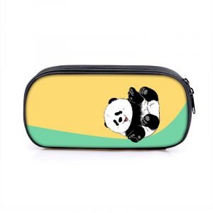 Double-layer Multi-functional Panda Pencil Case