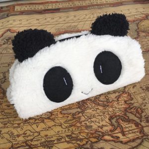 Pouch Soft Panda Plush Zipper Bag Pencil Case