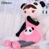Strawberry Panda Girl Stuffed Doll