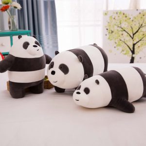 Chubby Panda Plush Throw Pillow