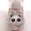 PVC Cartoon Panda Face Apron