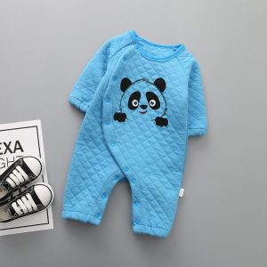 Long-sleeve Baby Clothes Panda Onesies