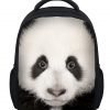 Digital Print Panda Head Backpack