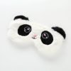 Heart in Eyes Panda Plush Eye Mask