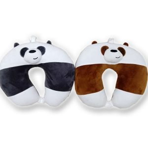 Stuffed Panda U-shaped Travel Pillow