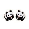 Mini Panda Stud Earrings