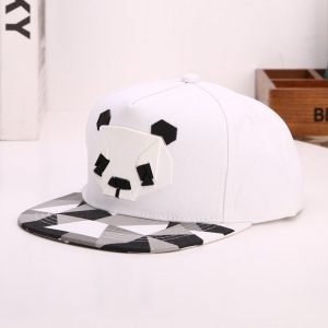 Geometric Panda Baseball Hat