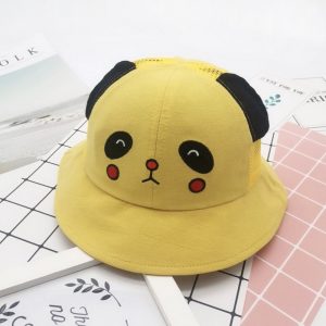 Cartoon Panda Fisherman Hat