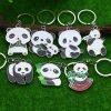 Panda Classic Metal Keychain