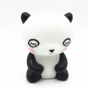 Eyes-closed Blush Panda Lamp