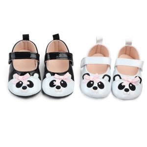 Bowknot Mary Jane Panda Shoes