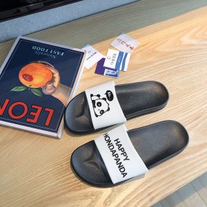 Sleepy Panda Cartoon Sandals
