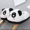 Heart Panda Cartoon Plush Slippers