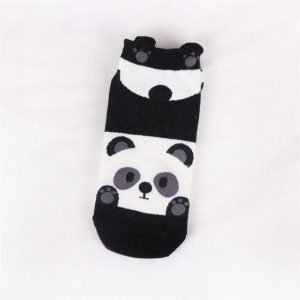 Panda and Claws Girls Cotton Socks