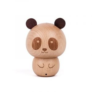 Wooden Panda Bluetooth Portable Wireless Speaker
